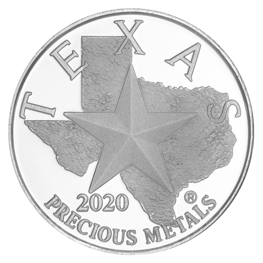 Buy 2020 Texas Silver Round
