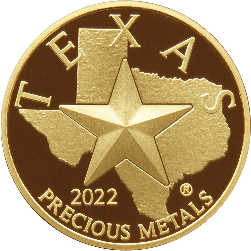 Buy 2022 Texas Gold Round *Box of 10*