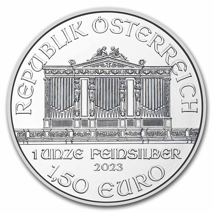 Obverse of 2022 Austrian Silver Philharmonic