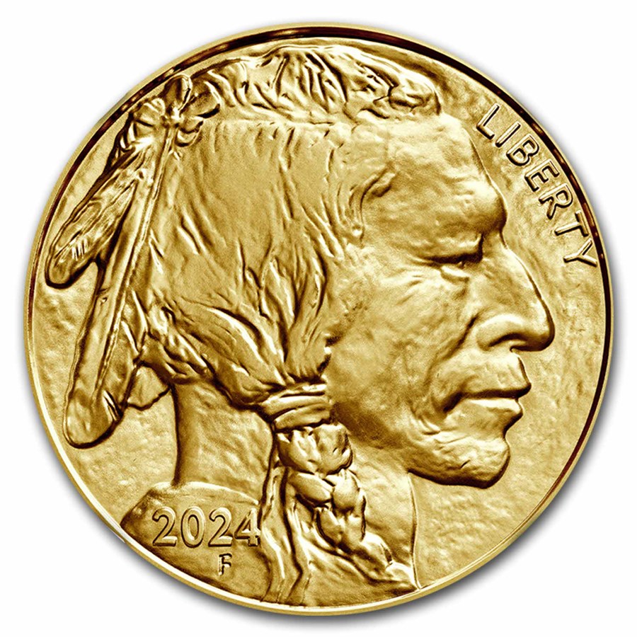 2024 American Gold Buffalo 1 oz Coin - Obverse