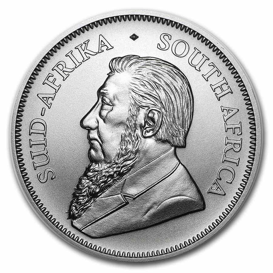 2024 South African Silver Krugerrand Coin - Obverse