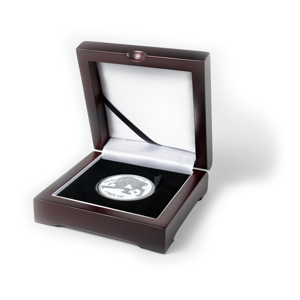2024 Texas Silver Round - In Wooden Display Box