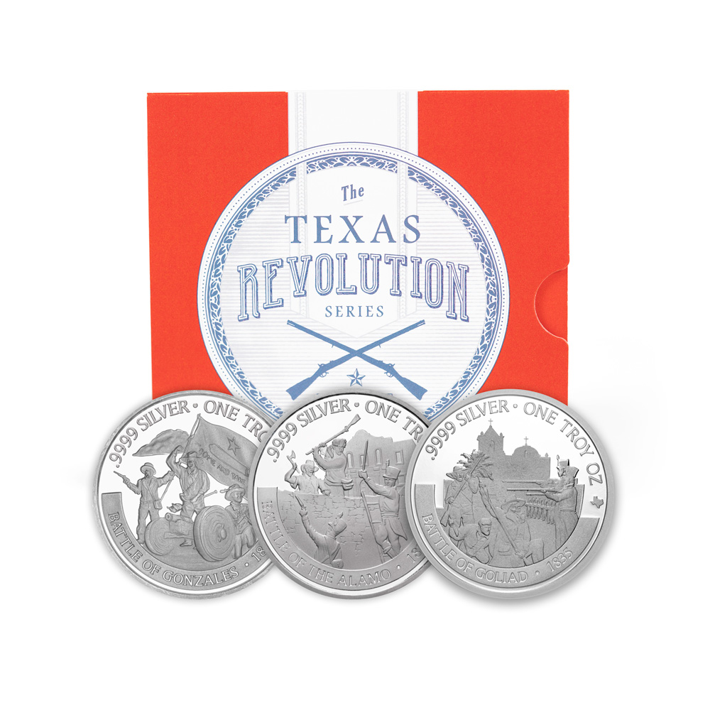 Texas Silver Round Collector Booklet - Inside