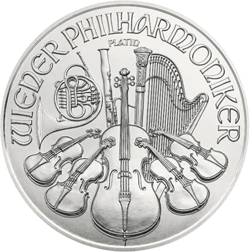 Austrian Platinum Philharmonic Coin (Random Year)