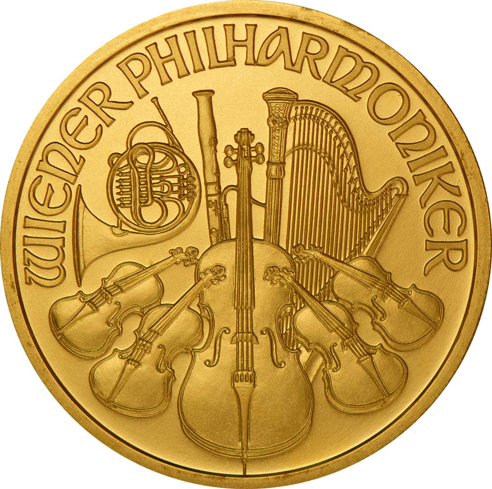 Buy Austrian Gold Philharmonic Coin (Any Year)