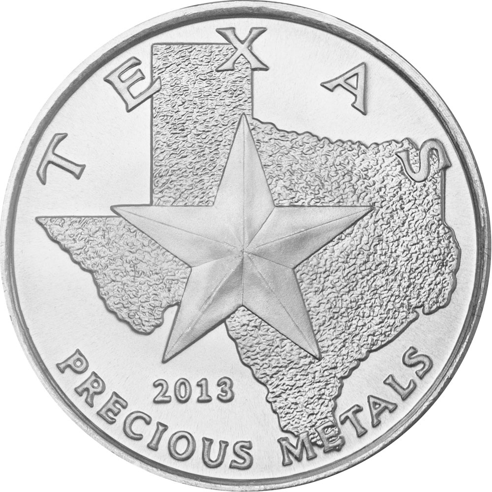Buy 2013 Texas Silver Round