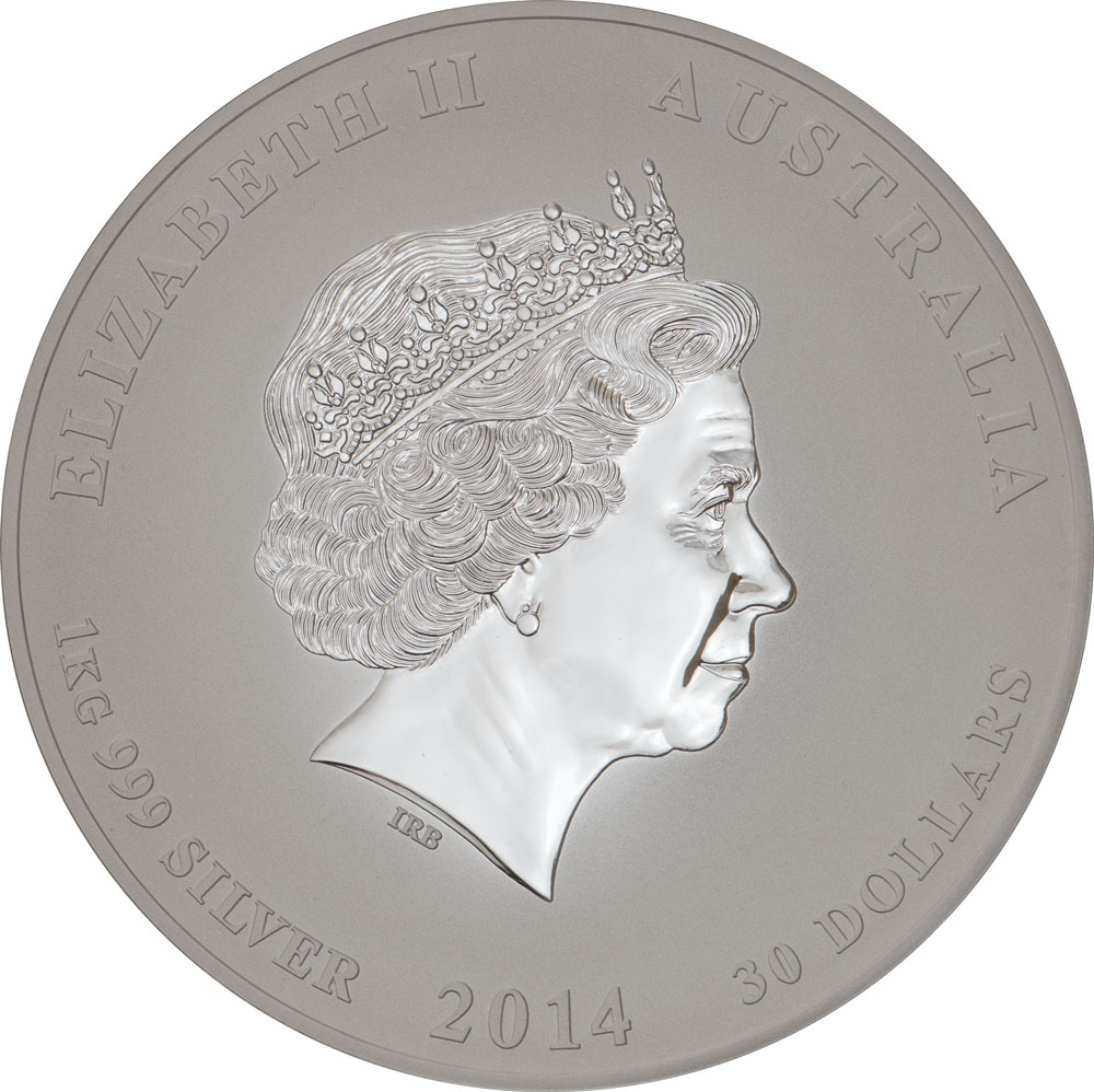 Buy 2014 Year of the Horse - Lunar Series II - Silver (1 Kilo, 32.15 ozs)