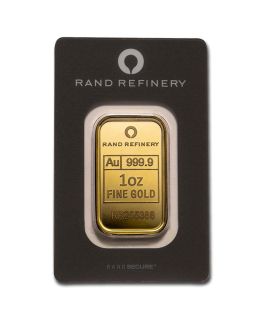 1 oz Rand Refinery Gold Bar - In Assay