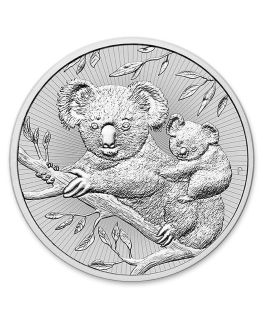 Buy 2 oz Australian Perth Mint Silver Koala Mother and Baby Coin