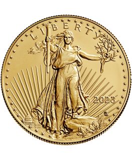 1 oz 2023 American Gold Eagle Coin - Obverse