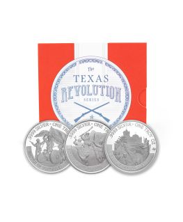 Revolution Series Booklet With 2020, 2021, & 2022 Texas Silver Round