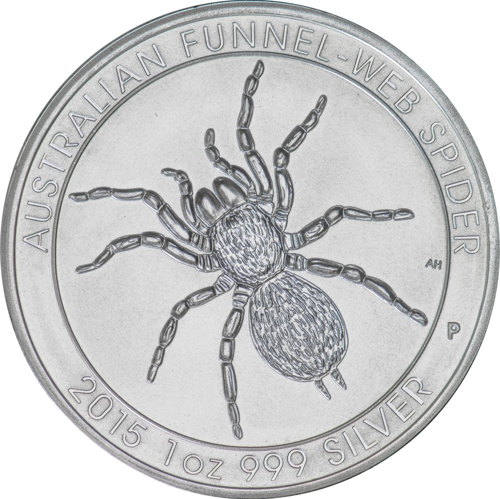 Buy 2015 Perth Mint Silver Funnel-Web Spider Monster Box