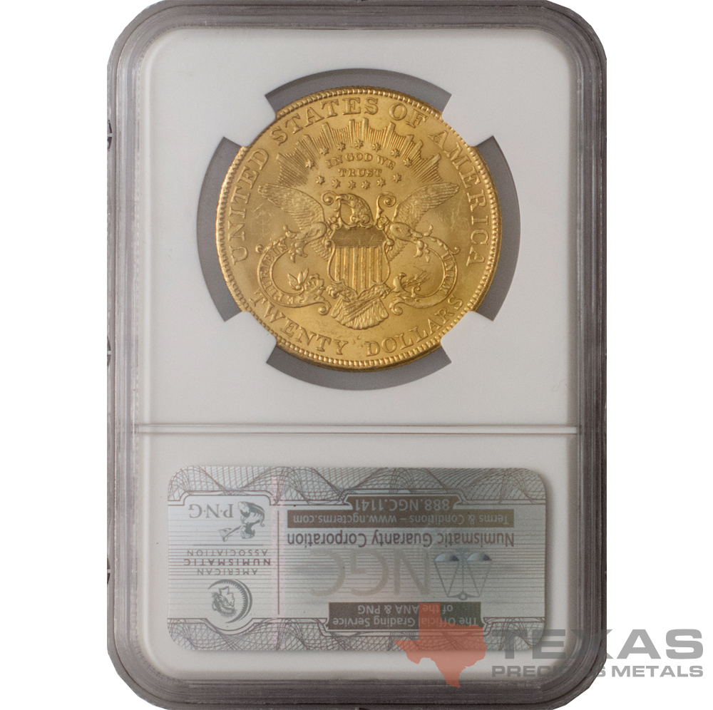 Buy $20 Liberty Gold Double Eagle - MS-62 PCGS/NGC (Dates Our Choice)
