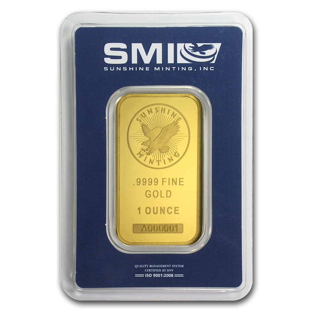 Buy 1 oz Sunshine Mint Gold Bars