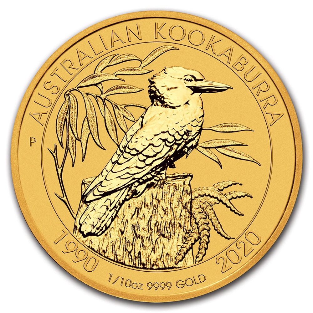 Buy 1/10 oz Australian Gold Kookaburra (Any Year)