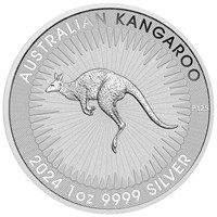 Reverse of 2024 Perth Mint Silver Kangaroo