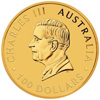 Obverse of 2024 Australian Gold Kangaroo