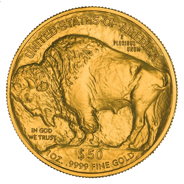 Reverse of 2019 American Buffalo Gold Coin