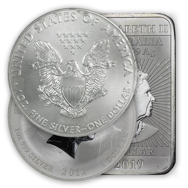 1 oz Scruffy Silver Coin, Bar, or Round