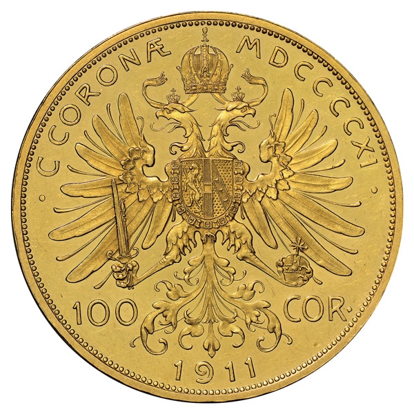 100 Corona Austrian Gold Coin