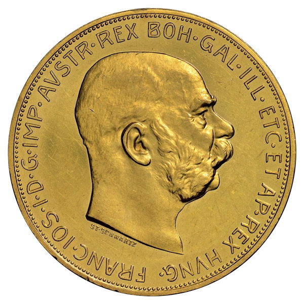 100 Corona Austrian Gold Coin