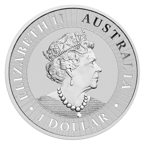 Obverse of 2020 Perth Mint Silver Kangaroo
