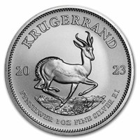 Reverse of 2023 South African Silver Krugerrand Coin
