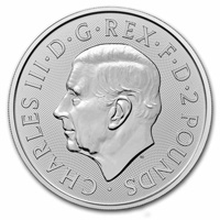 2024 Royal Mint Silver Britannia Obverse