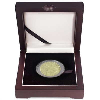 Buy 2023 Texas Gold Round with Wooden Display Box